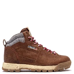 Lace up ankle boots in leather