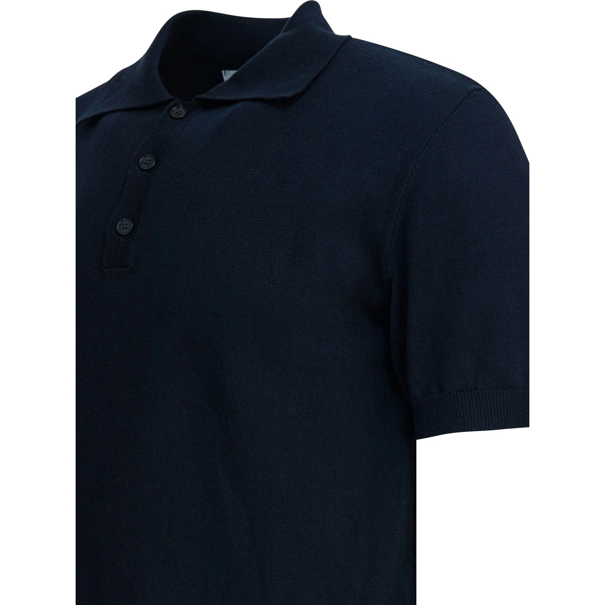 Cotton polo shirt in short sleeves