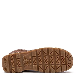 Lace up ankle boots in leather