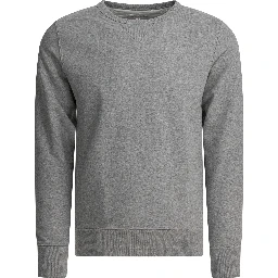 "Loopwheeled" crewneck sweatshirt