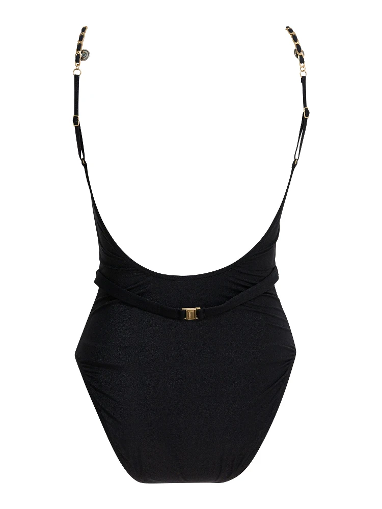 "Daylight Chain Scoop" swimsuit alternative