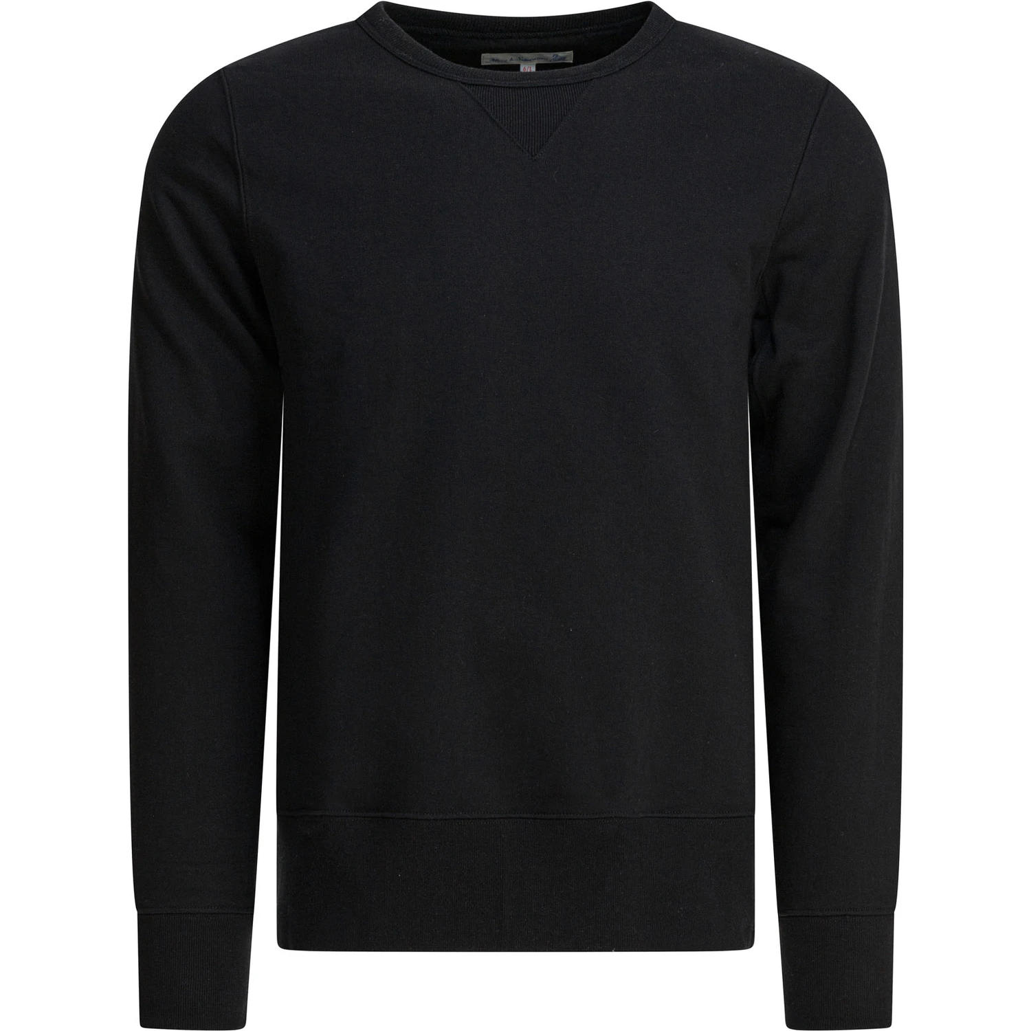 "Loopwheeled" crewneck sweatshirt