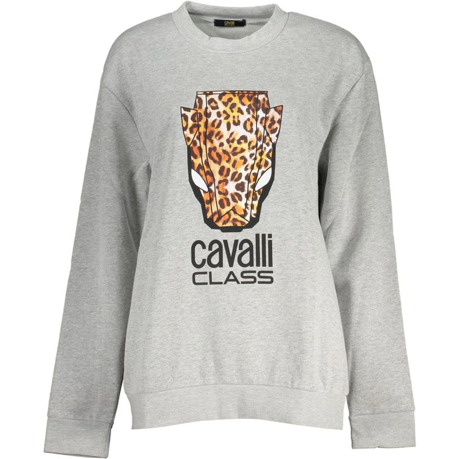 Grigio Polyester Women Sweatshirt