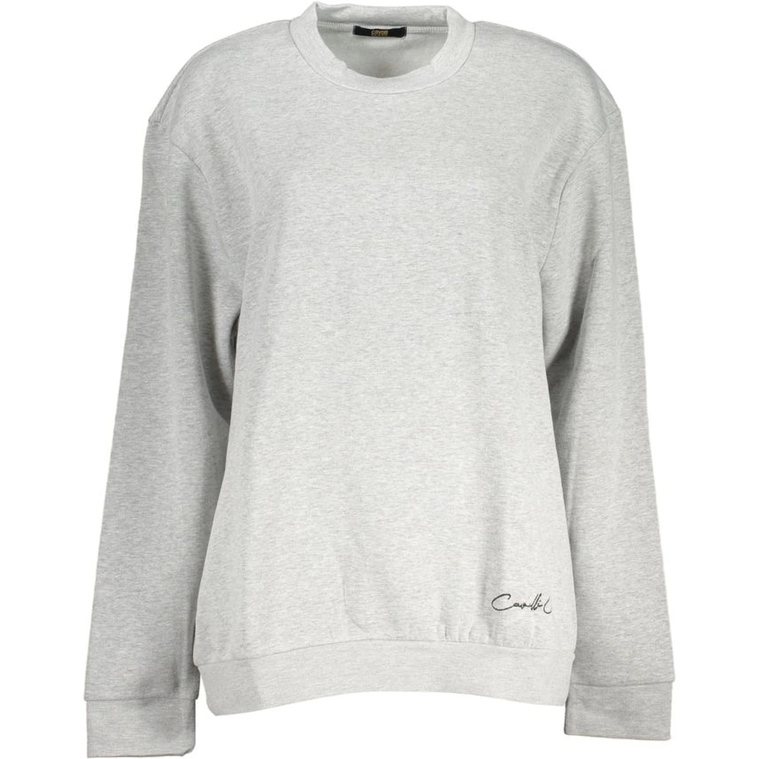 Grigio Polyester Women Sweatshirt