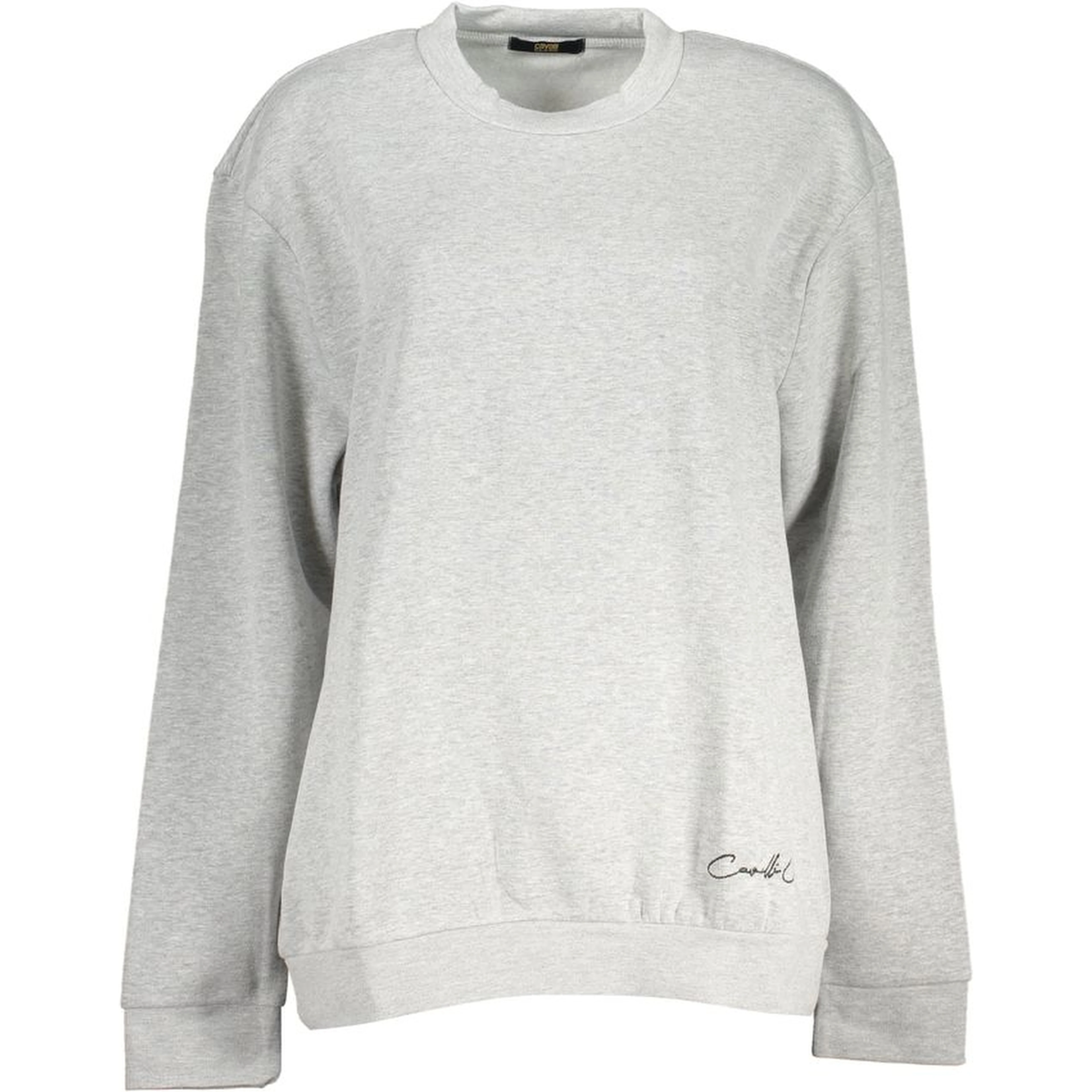 Grigio Polyester Women Sweatshirt