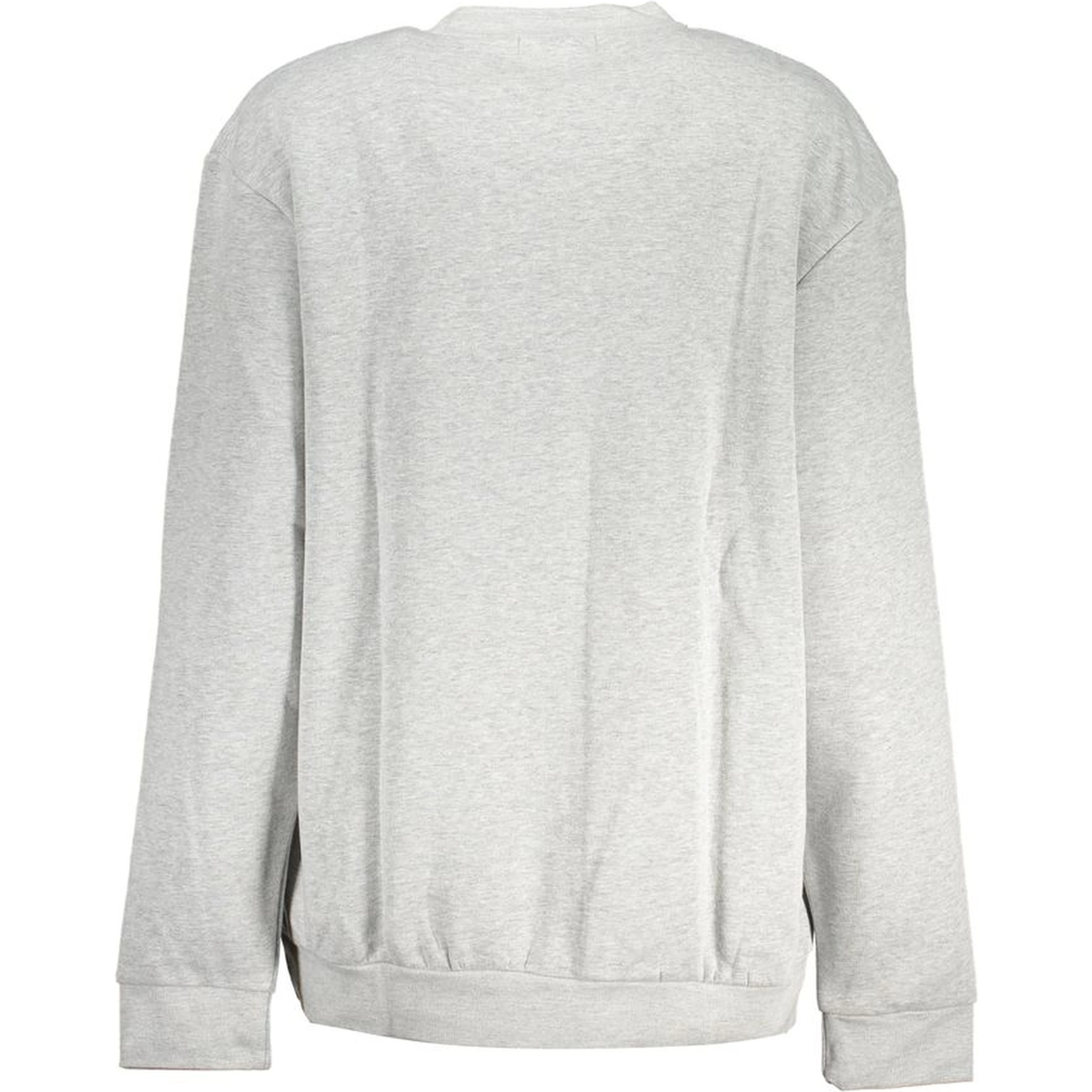 Grigio Polyester Women Sweatshirt