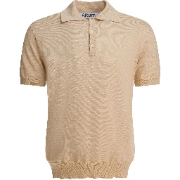 Short slevees polo shirt in cotton