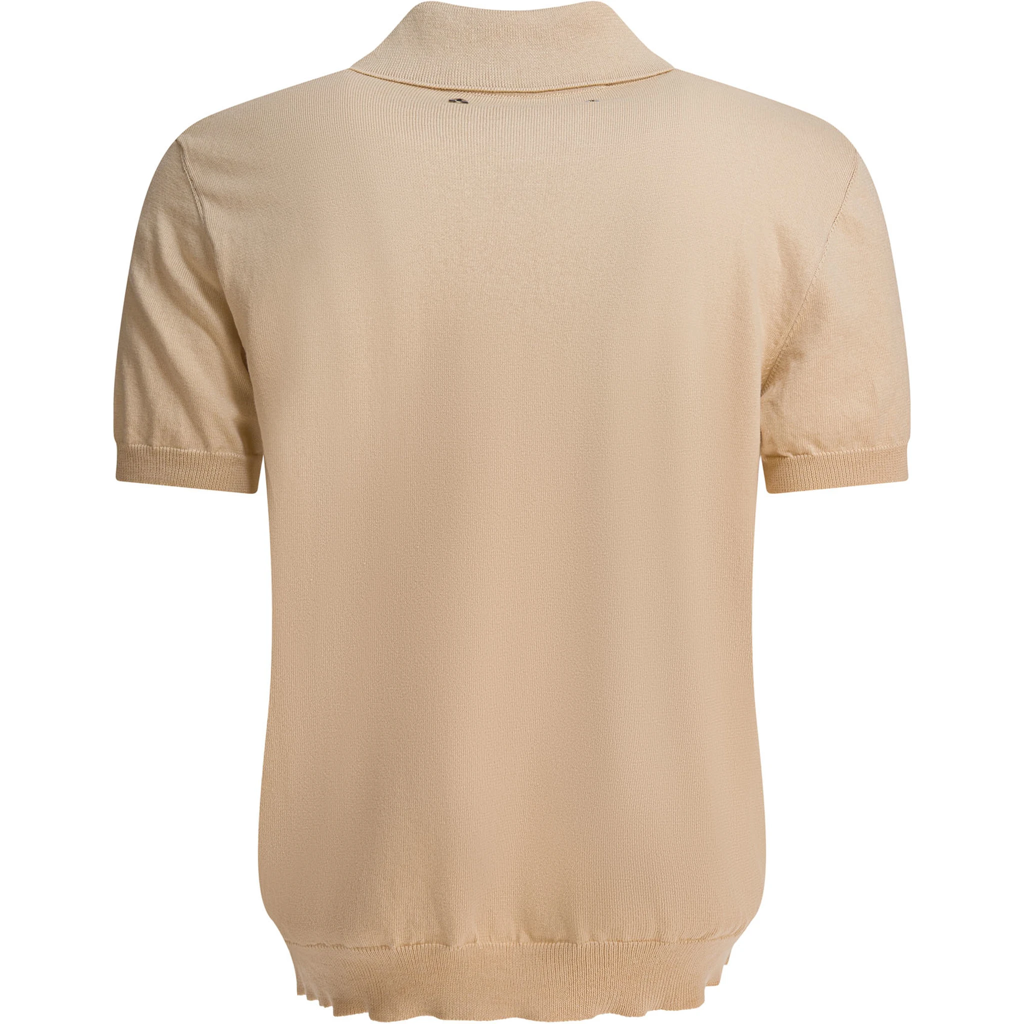 Short slevees polo shirt in cotton