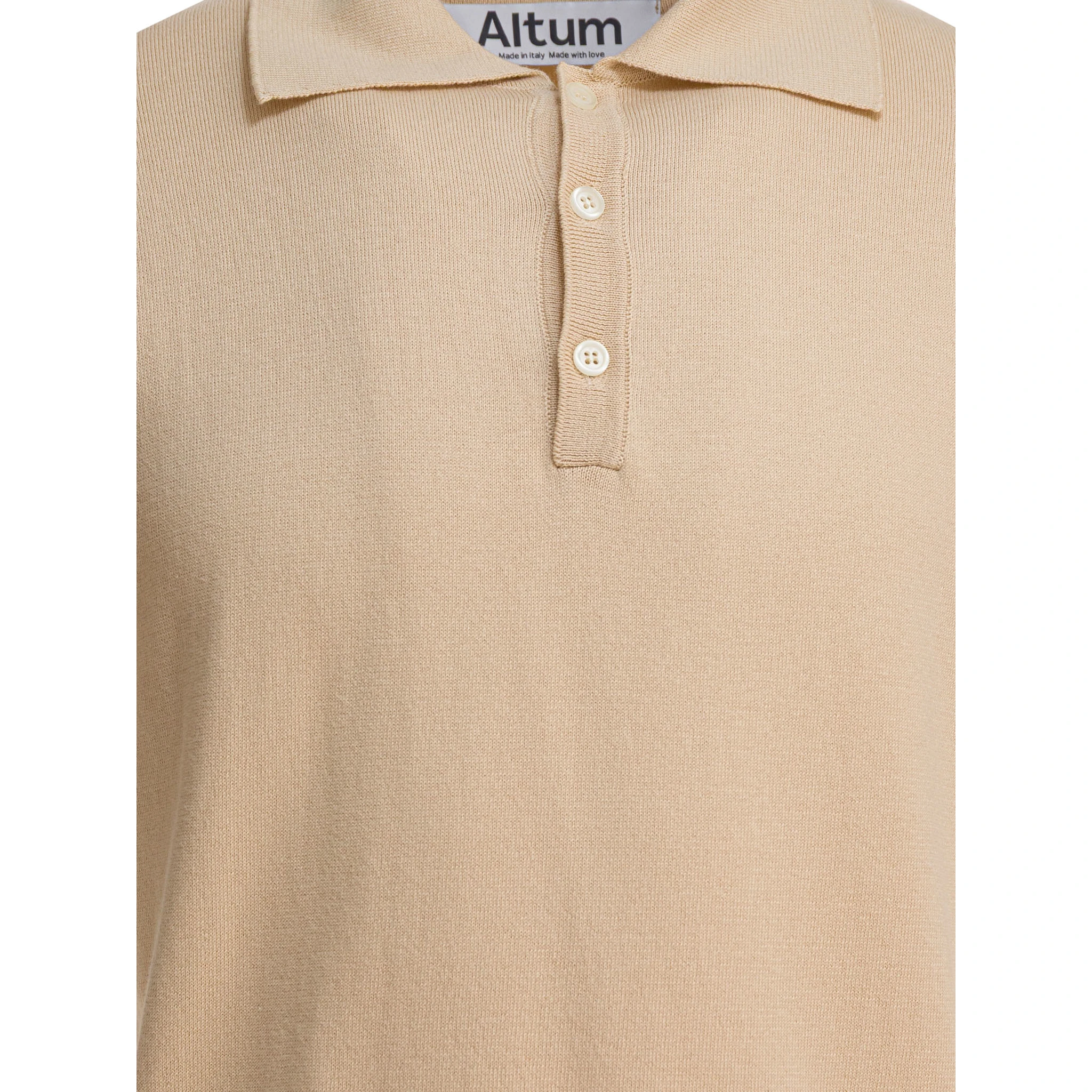 Short slevees polo shirt in cotton