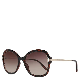 Brown Metal & Plastic Sunglasses