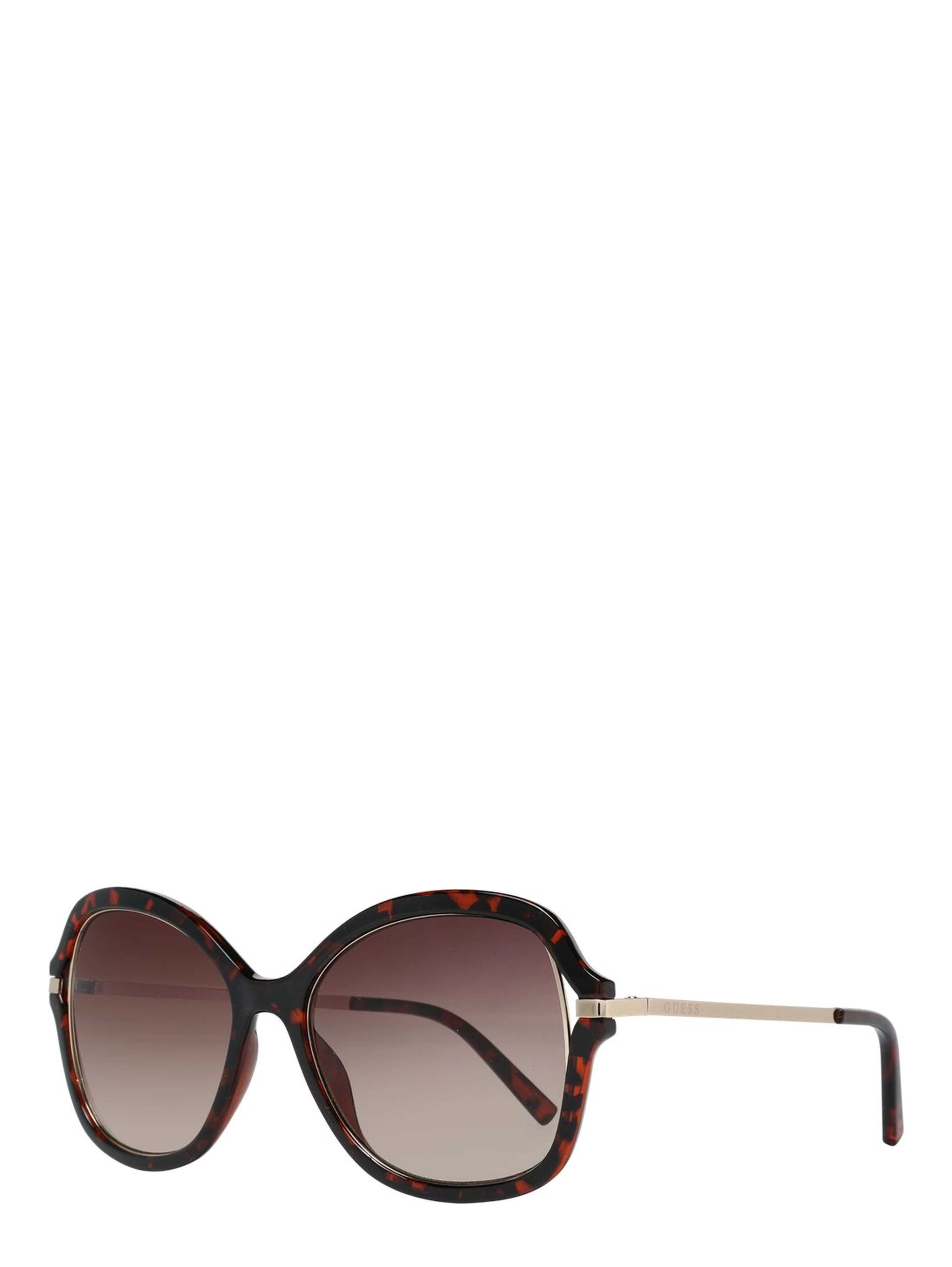 Brown Metal & Plastic Sunglasses
