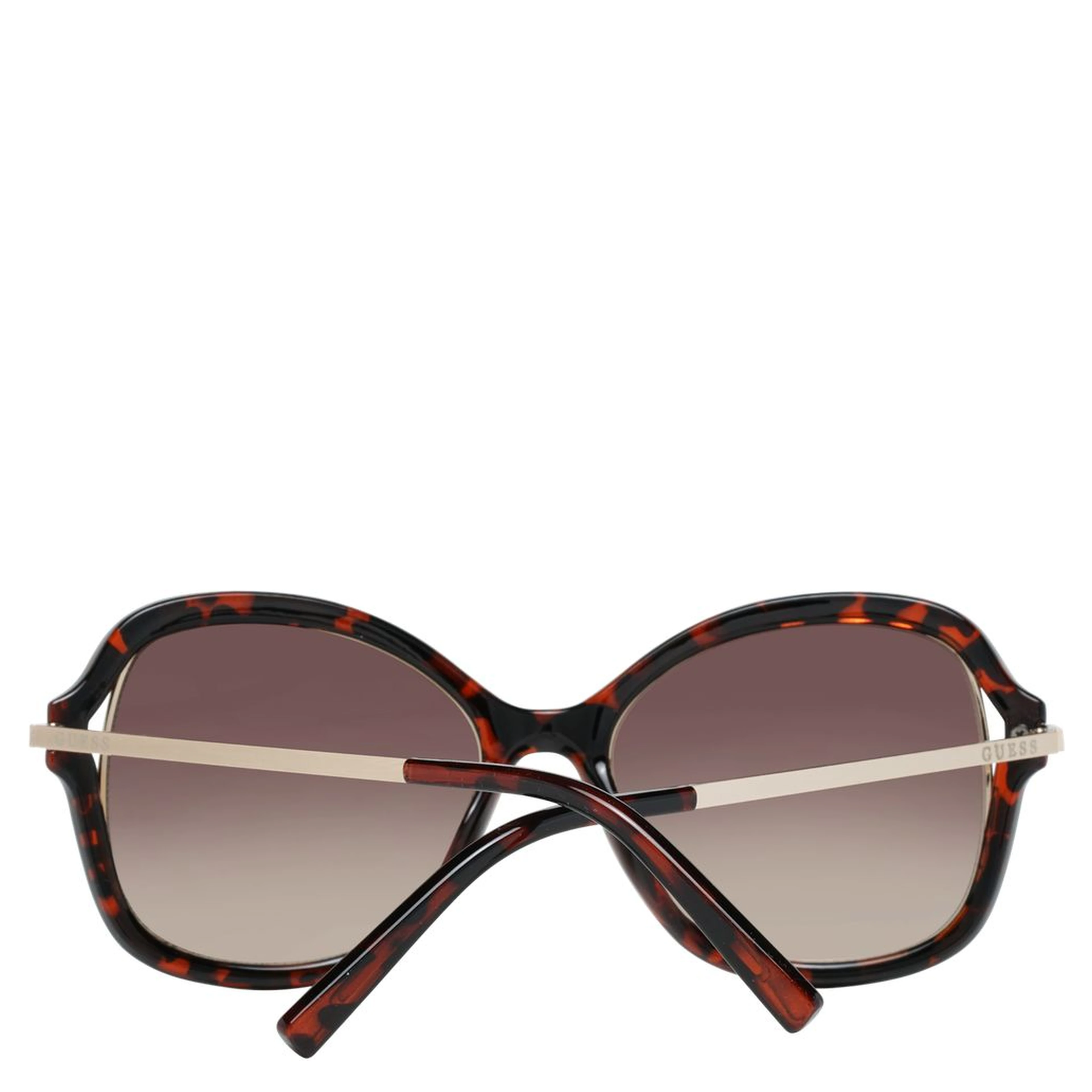 Brown Metal & Plastic Sunglasses