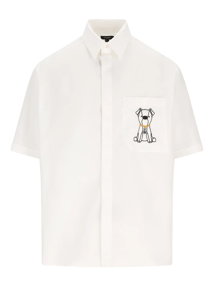 Fendi Shirts White