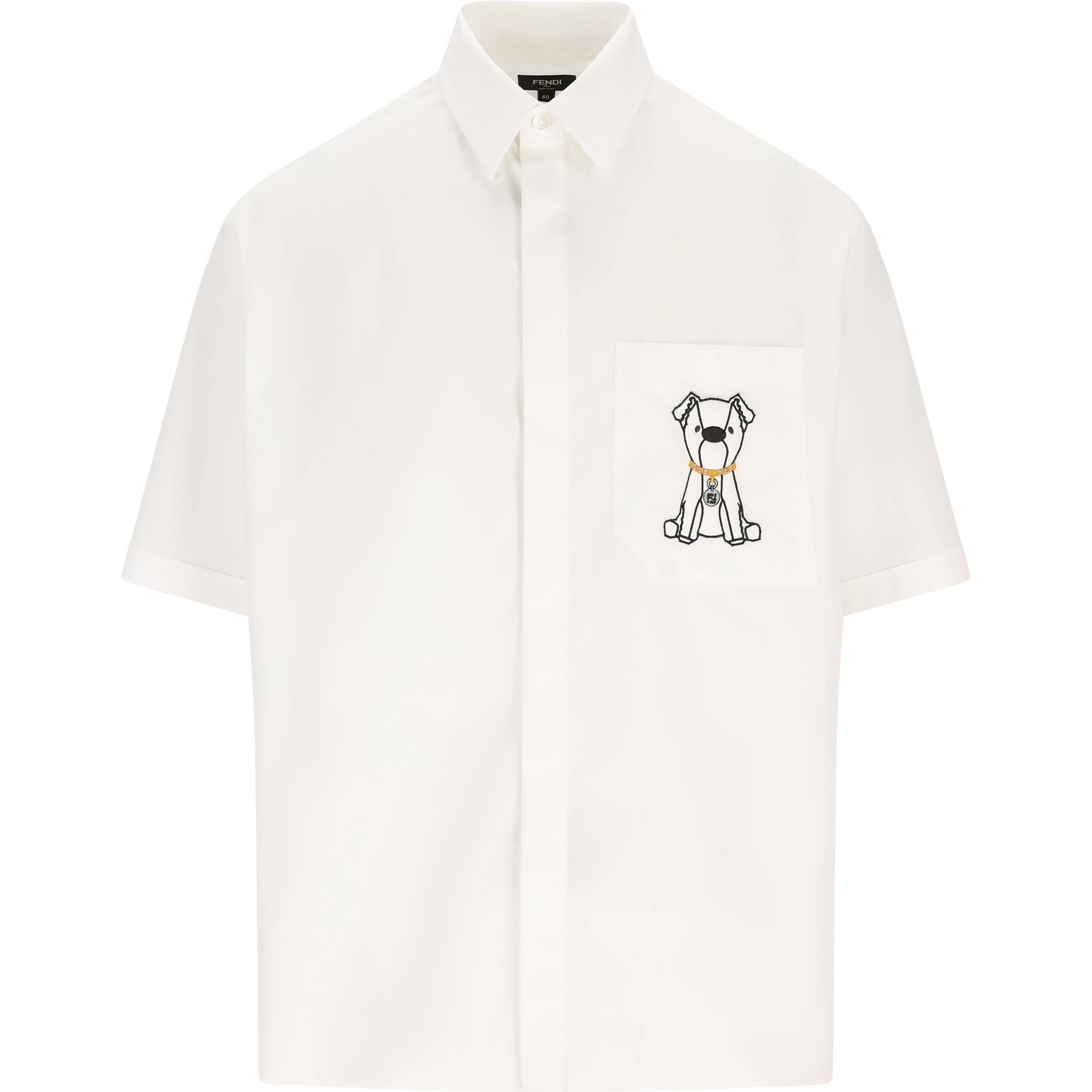 قمصان فندي بيضاء