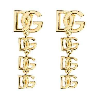 DG LOGO LONG EARRINGS