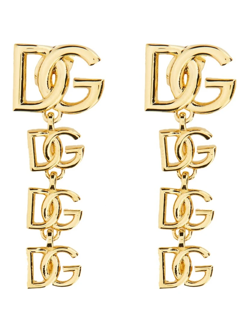 DG LOGO LONG EARRINGS