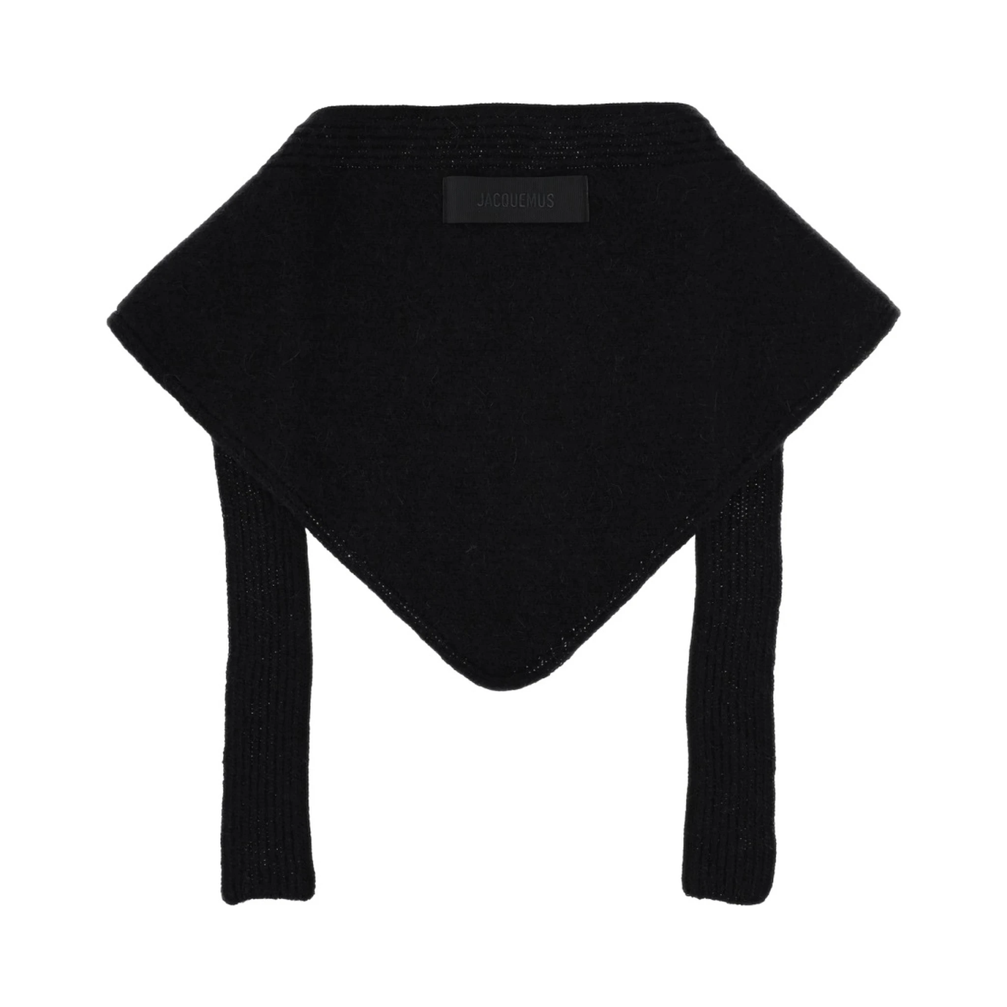 GROSGRAIN LOGO SHAWL