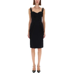 "BAROQUE" BUCKLED DRESS