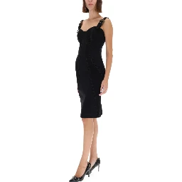 "BAROQUE" BUCKLED DRESS