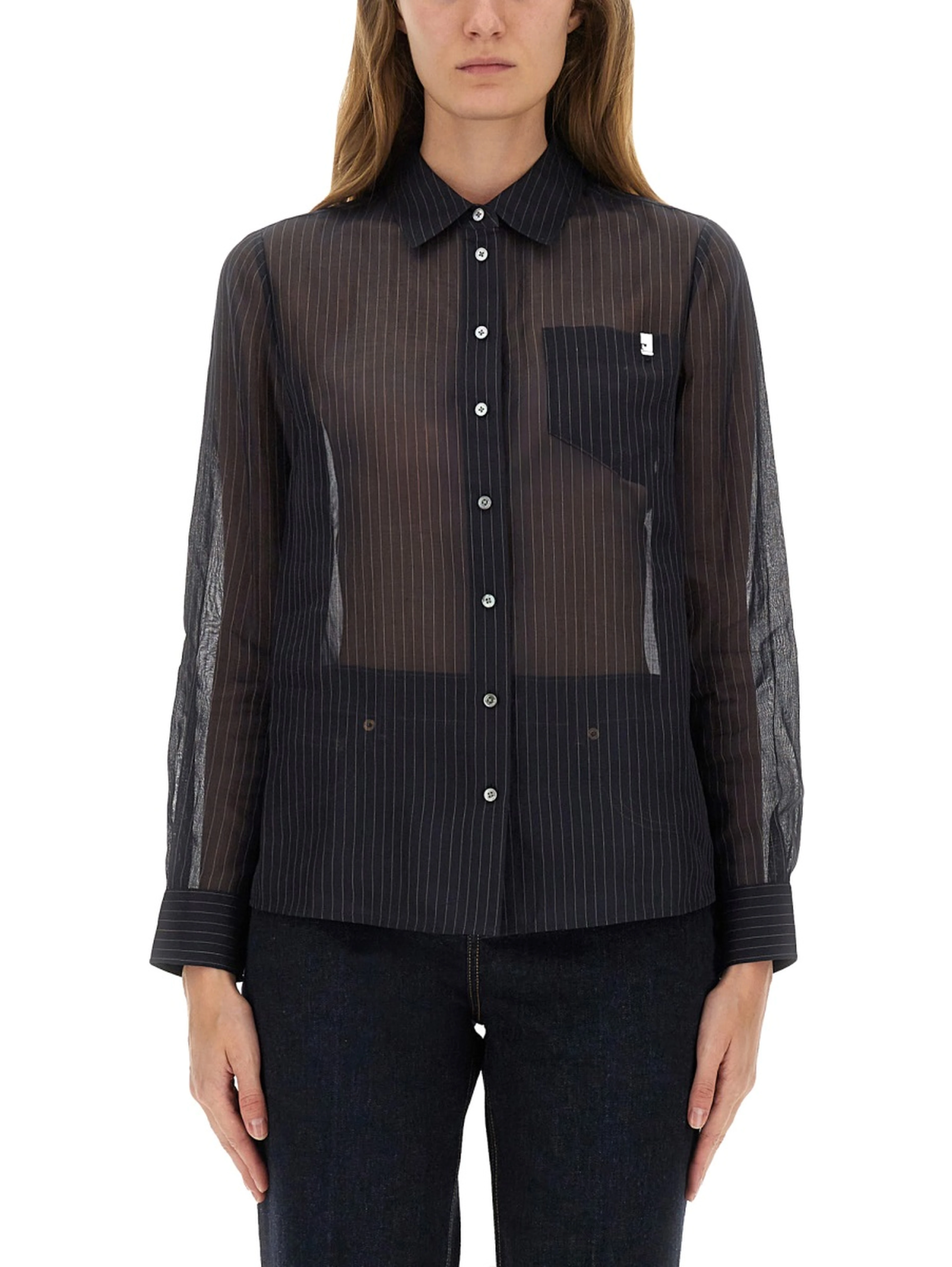 STRIPED COTTON SHIRT