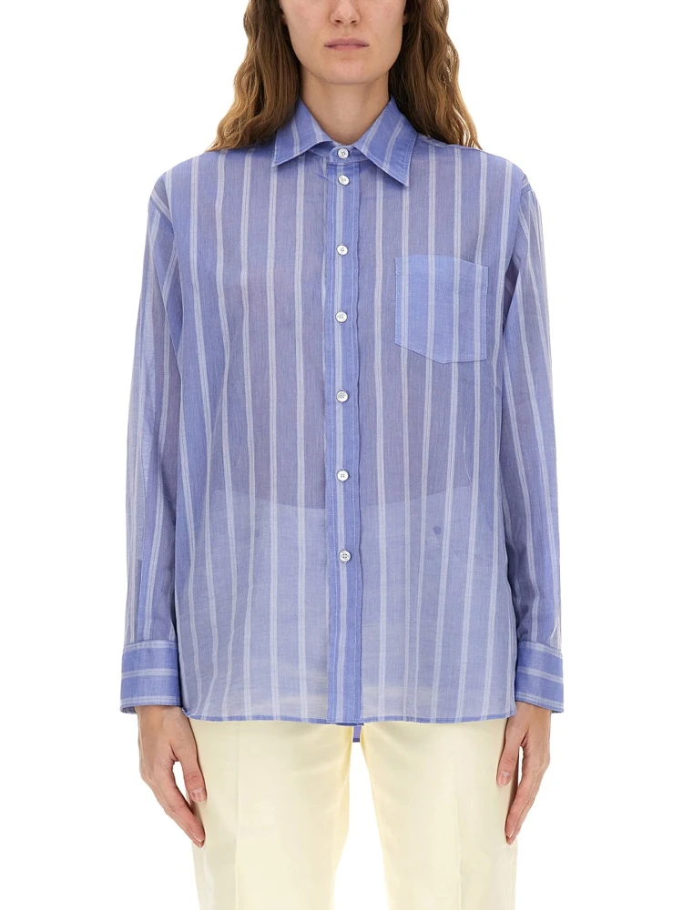 STRIPED COTTON SHIRT