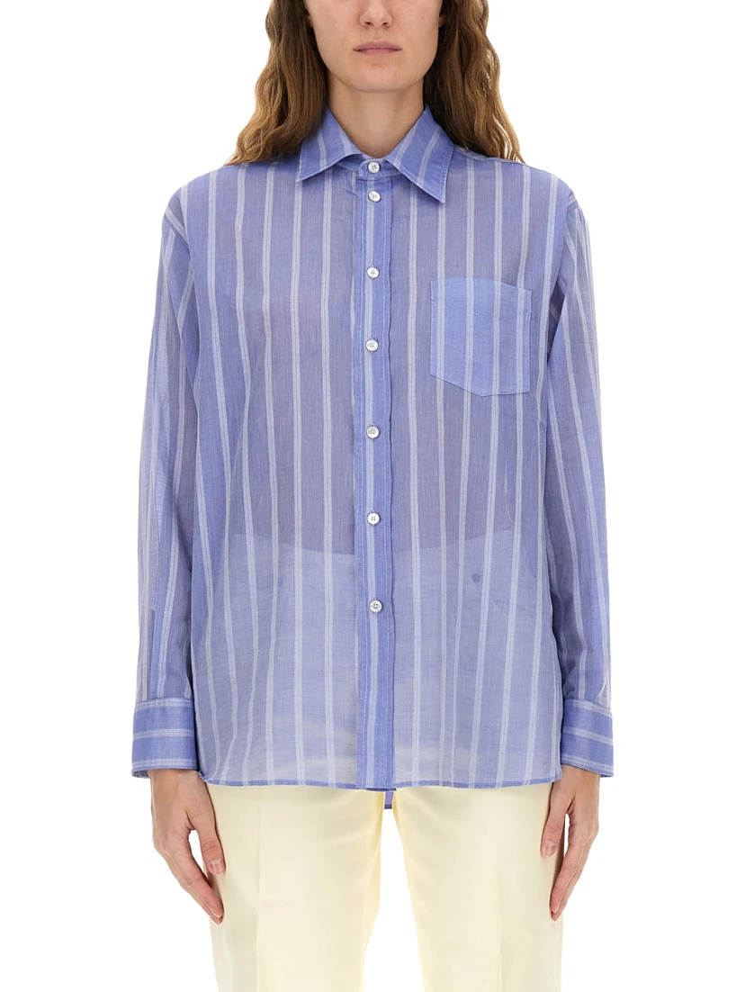 STRIPED COTTON SHIRT