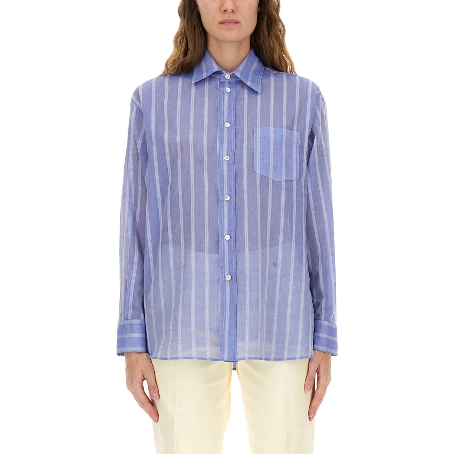 STRIPED COTTON SHIRT