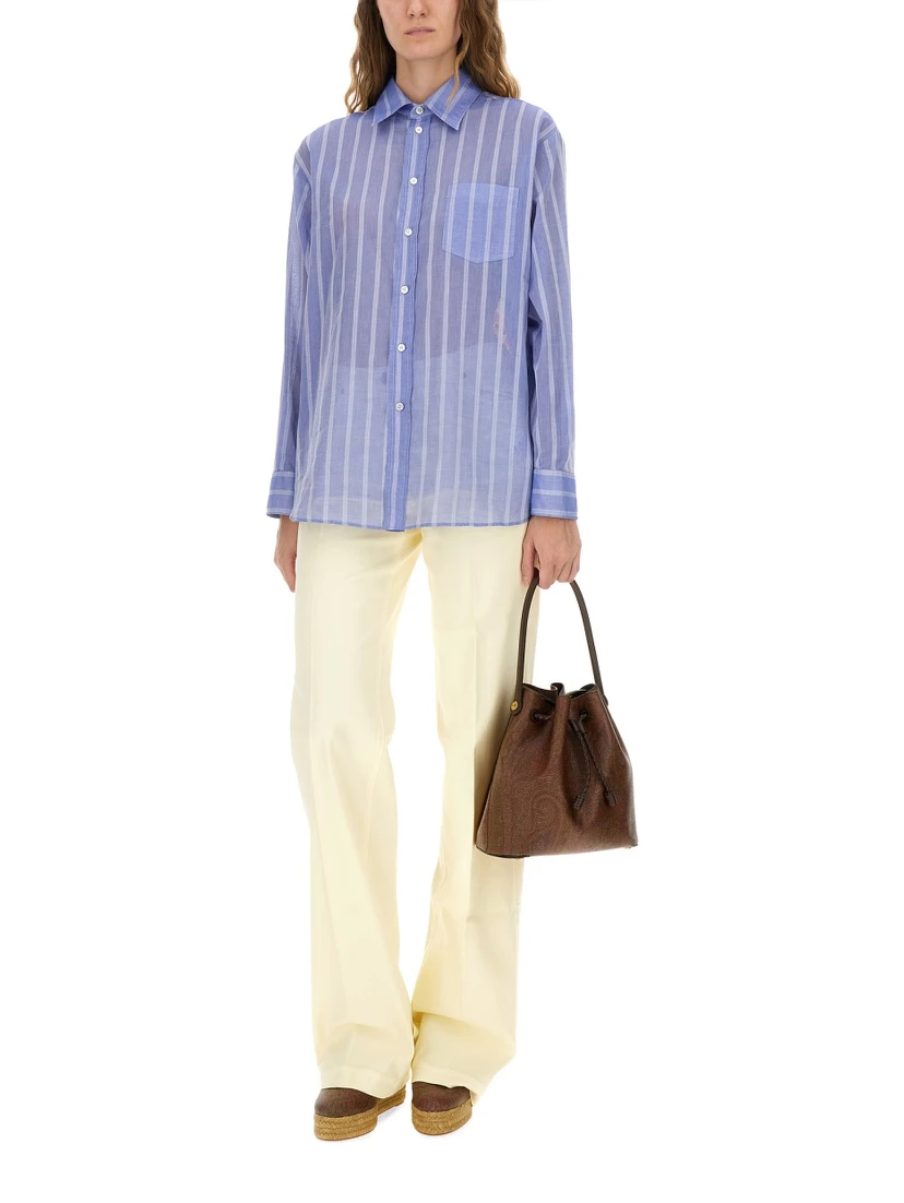 STRIPED COTTON SHIRT