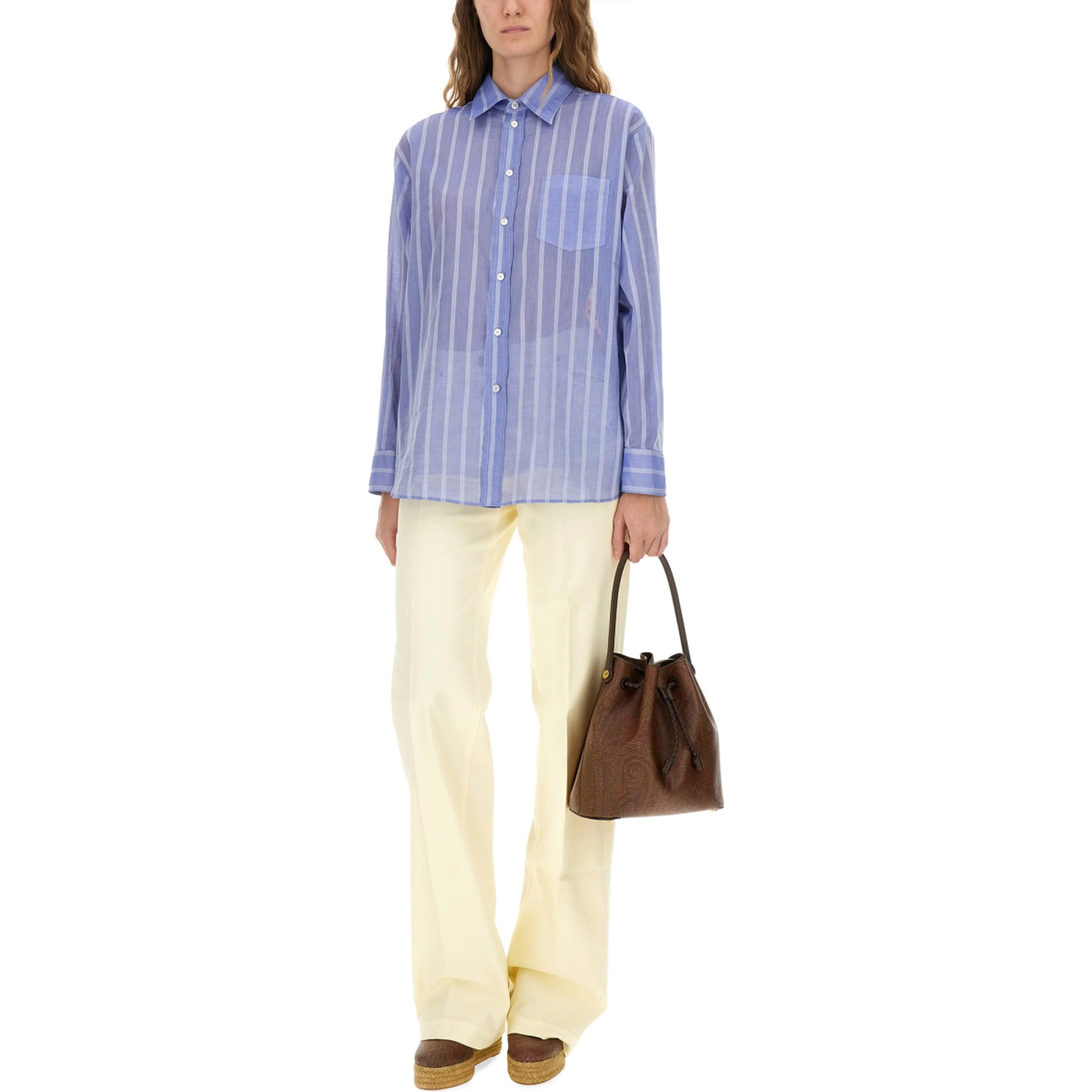 STRIPED COTTON SHIRT