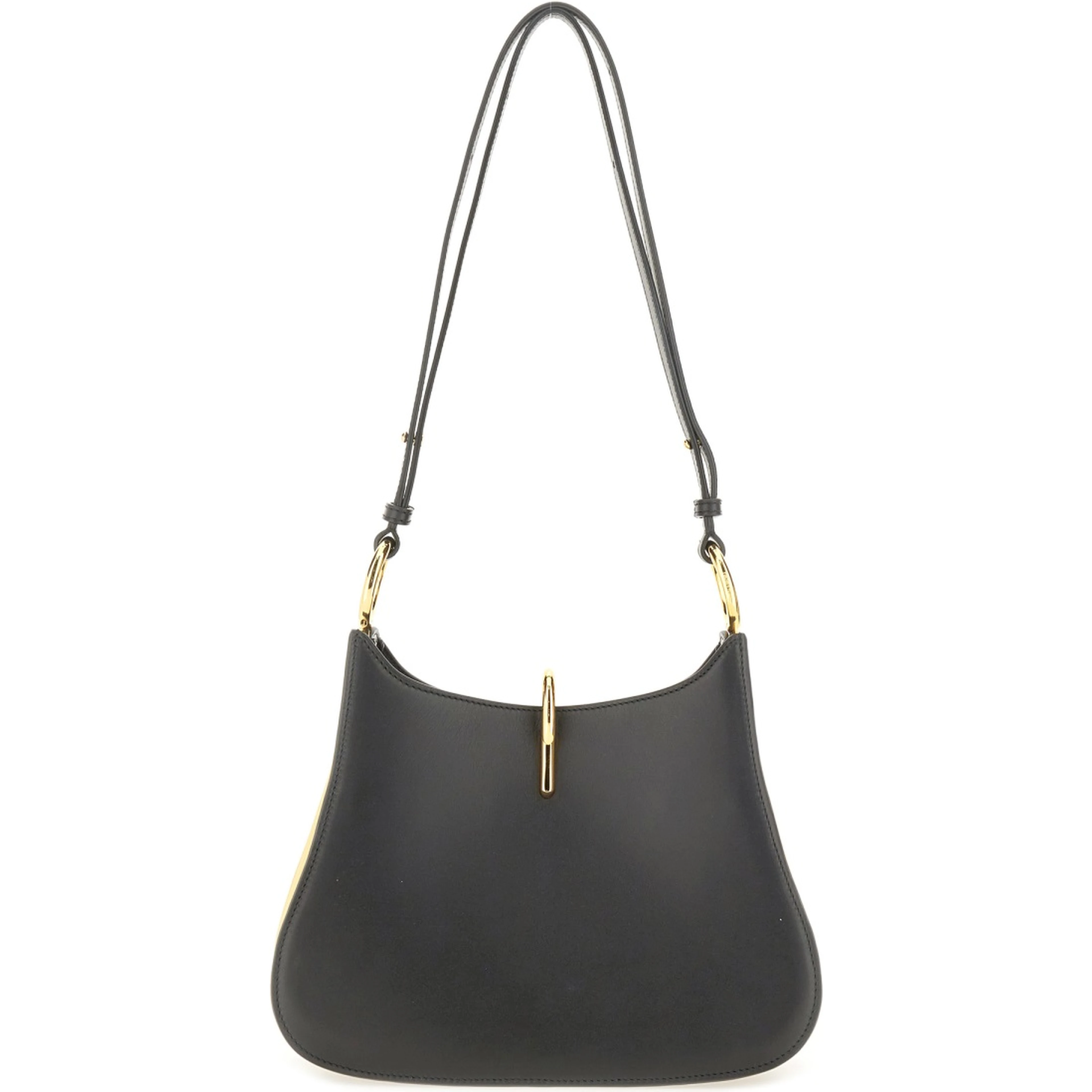 MEDIUM LEATHER RING BAG