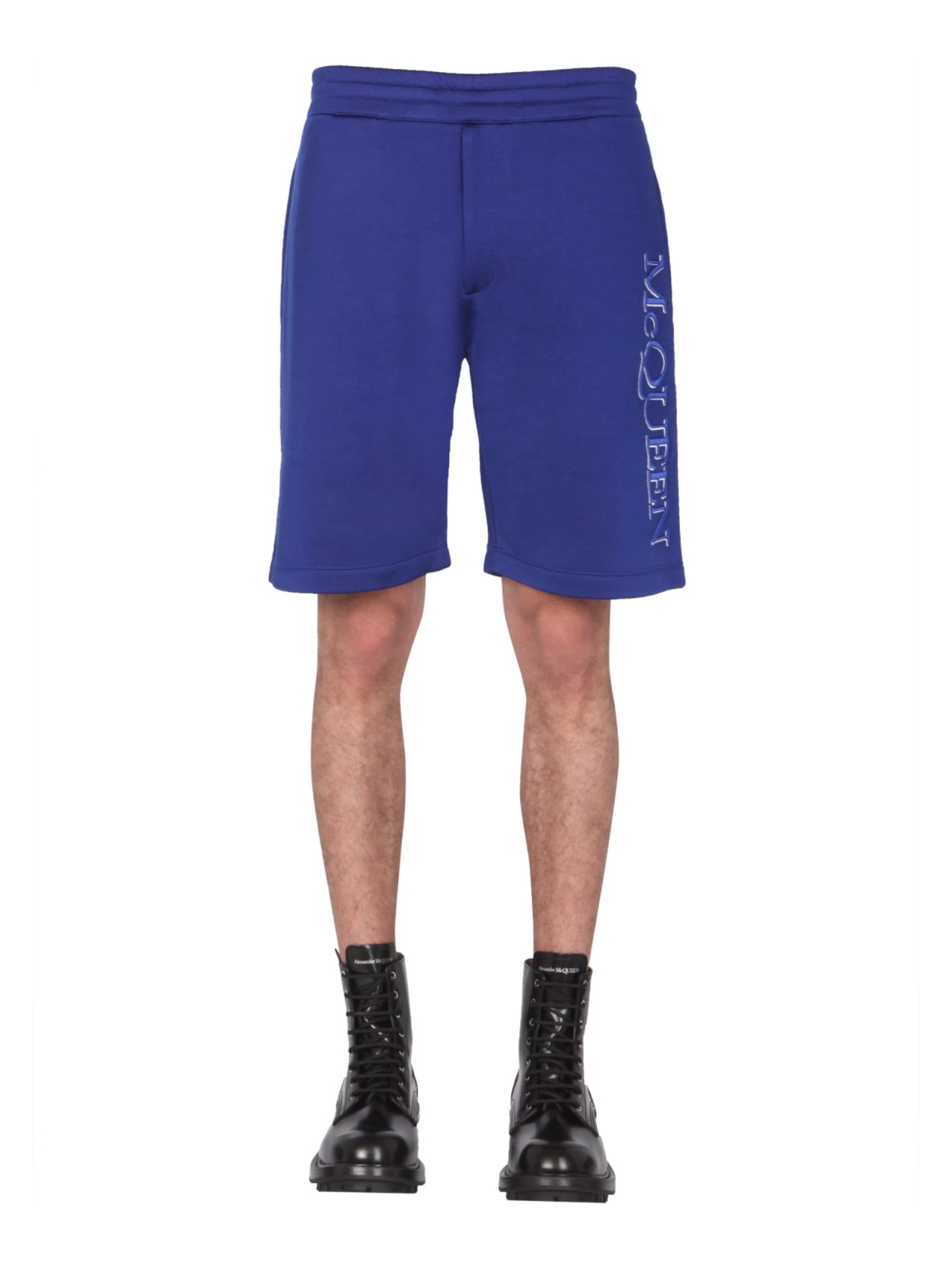 SHORTS WITH EMBROIDERED LOGO