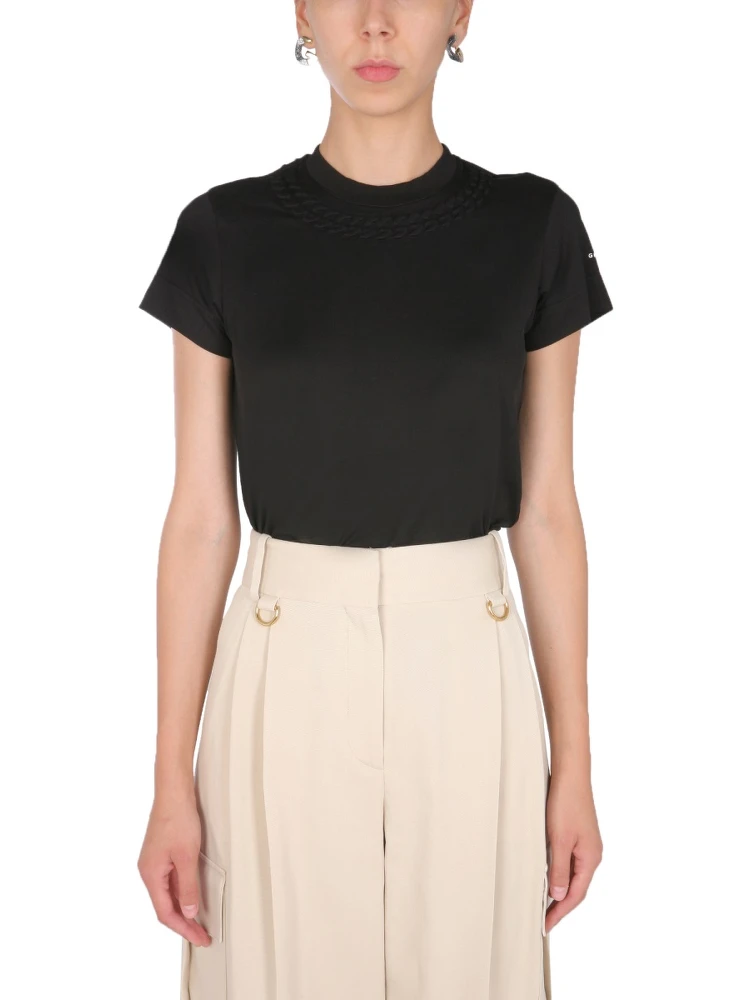 T-SHIRT WITH CHAIN MOTIF