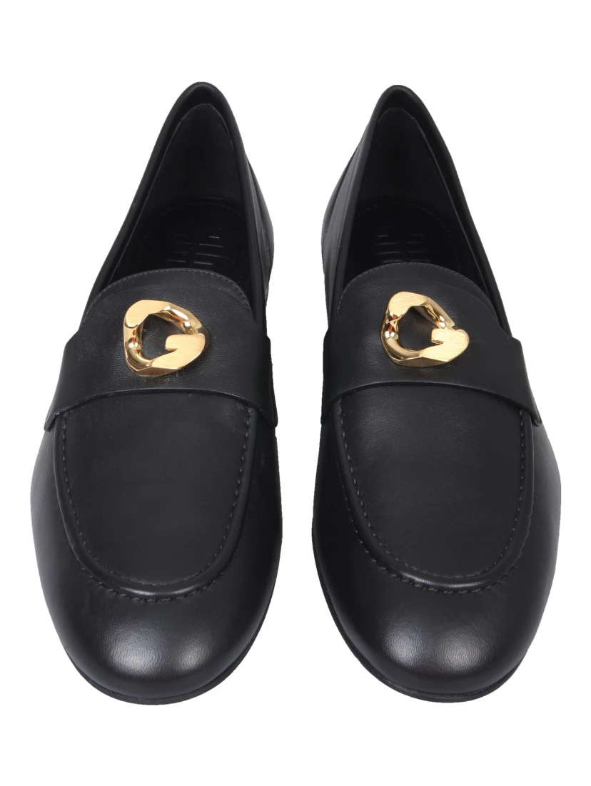 G CHAIN LOAFERS