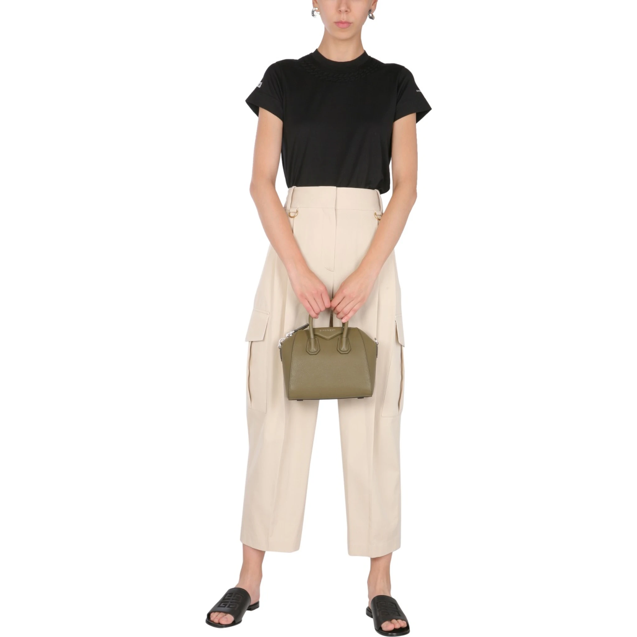 T-SHIRT WITH CHAIN MOTIF