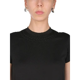 T-SHIRT WITH CHAIN MOTIF