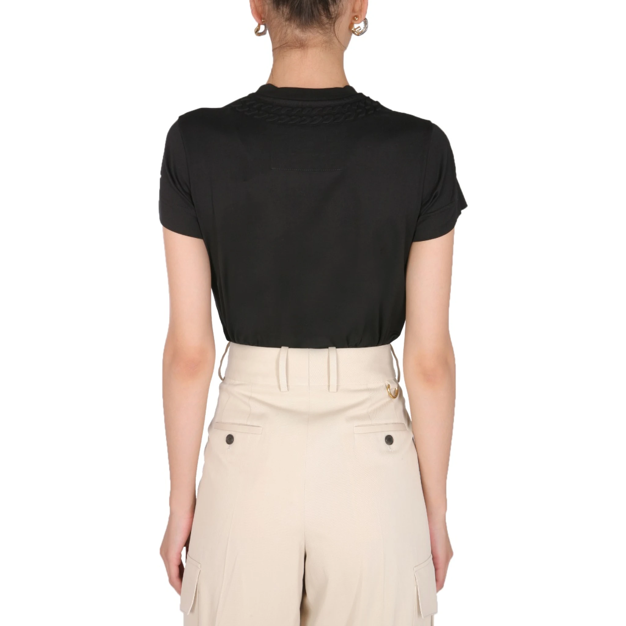 T-SHIRT WITH CHAIN MOTIF