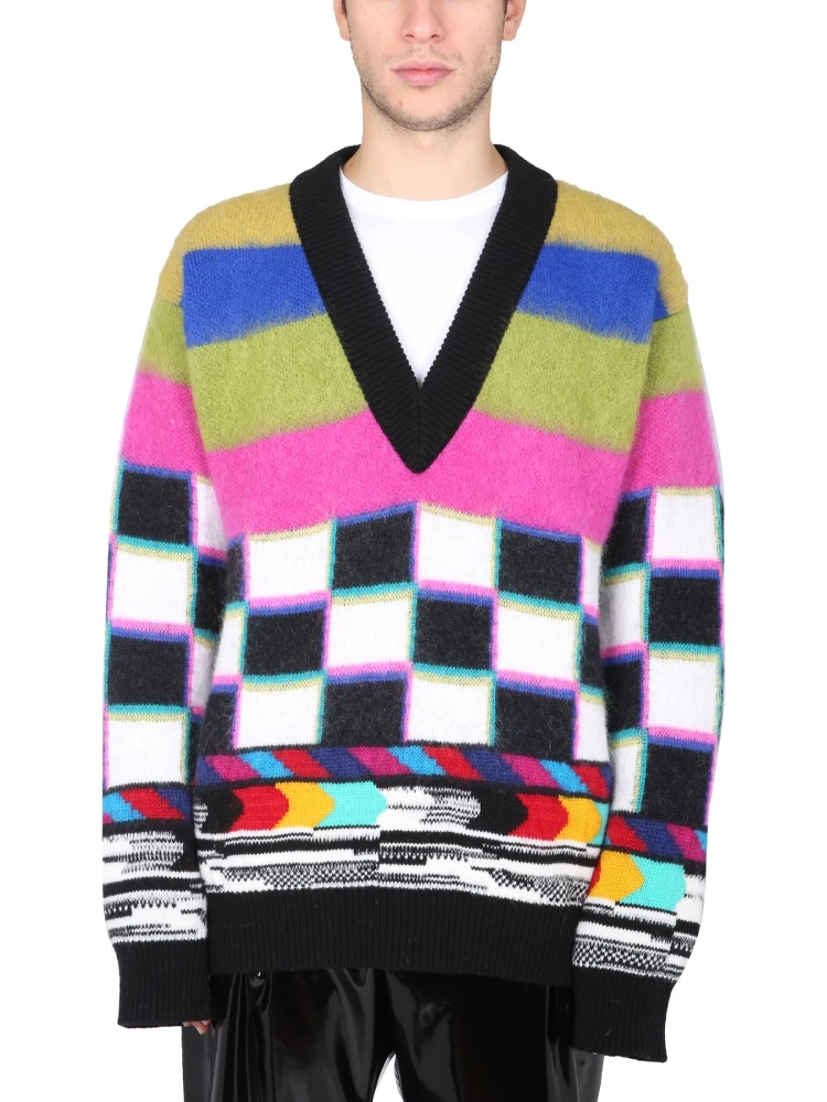 "GLITCH" SWEATER