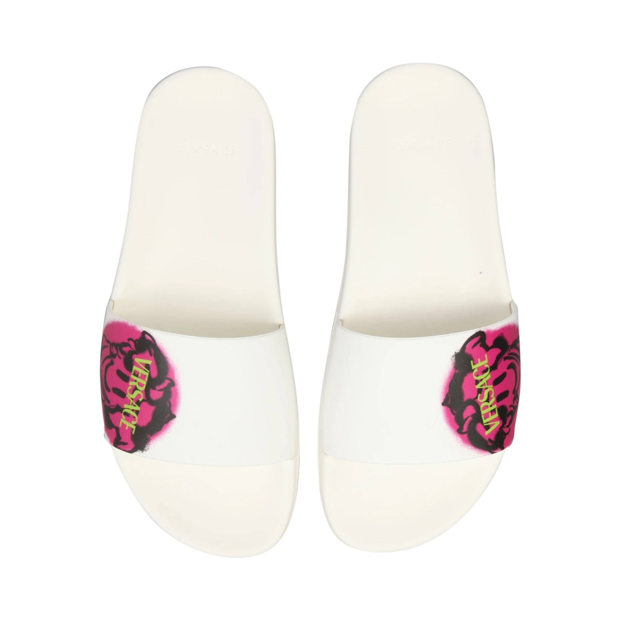 MEDUSA SMILEY SLIDE SANDALS