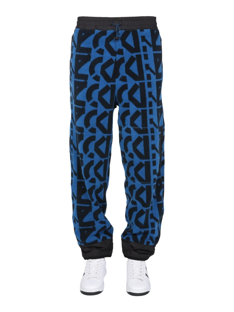 JOGGING PANTS WITH MONOGRAM LOGO