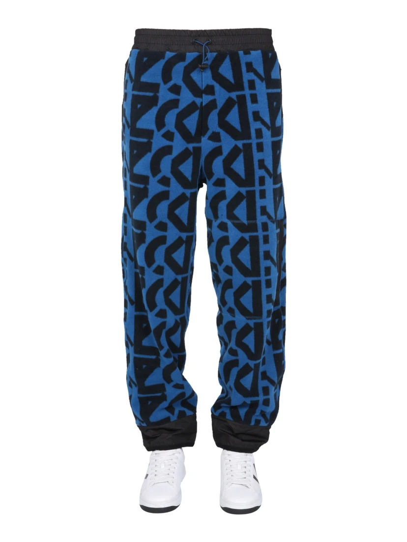 JOGGING PANTS WITH MONOGRAM LOGO