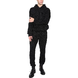 SWEATSHIRT WITH LEOPARD PRINT