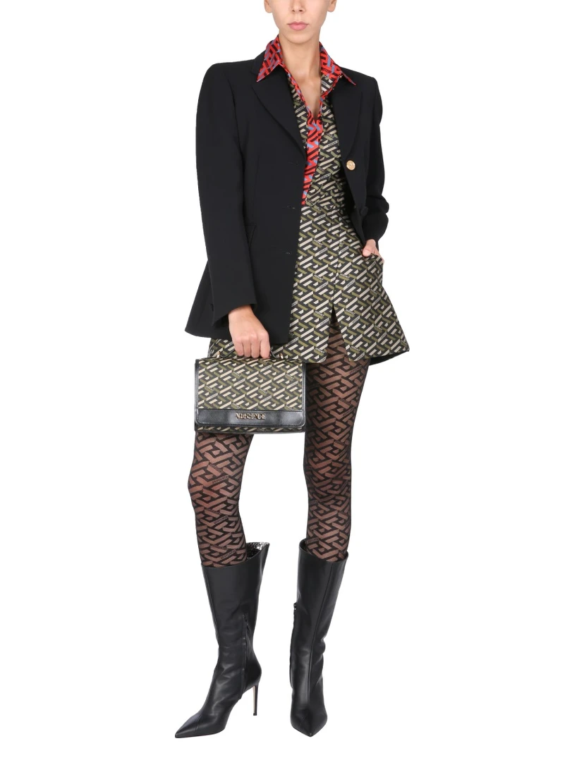 JACKET WITH MEDUSA BUTTON