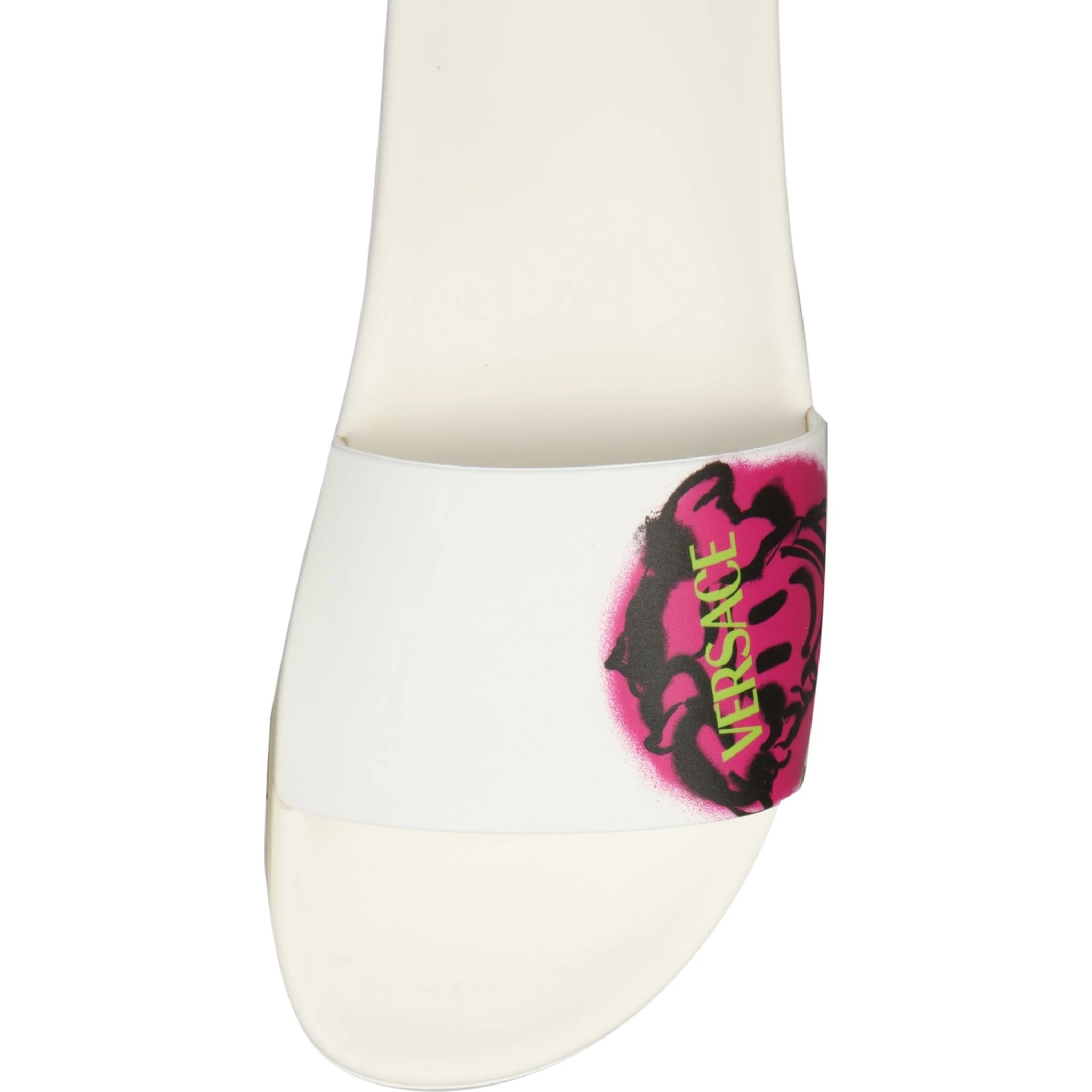 MEDUSA SMILEY SLIDE SANDALS