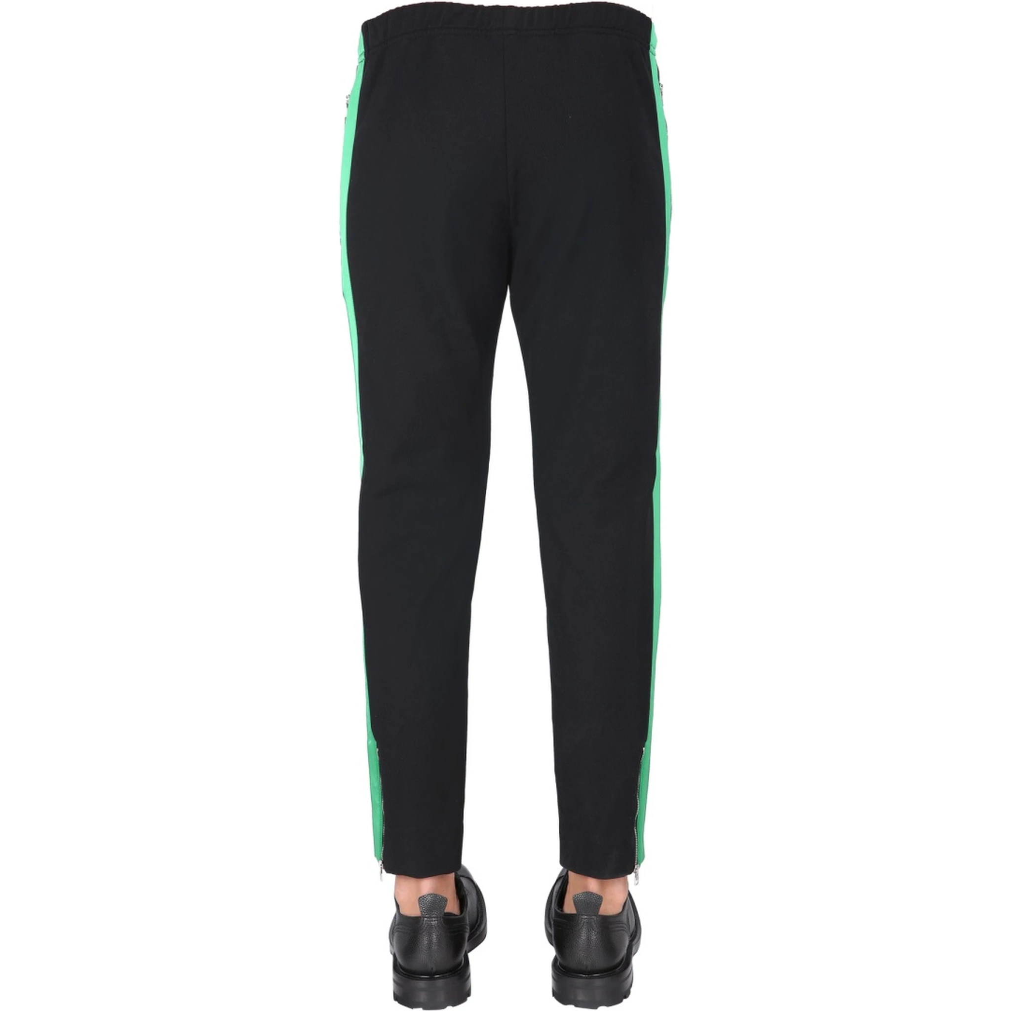 JOGGING PANTS WITH EMBROIDERED SKULL