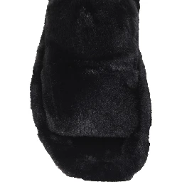 FUR SANDALS