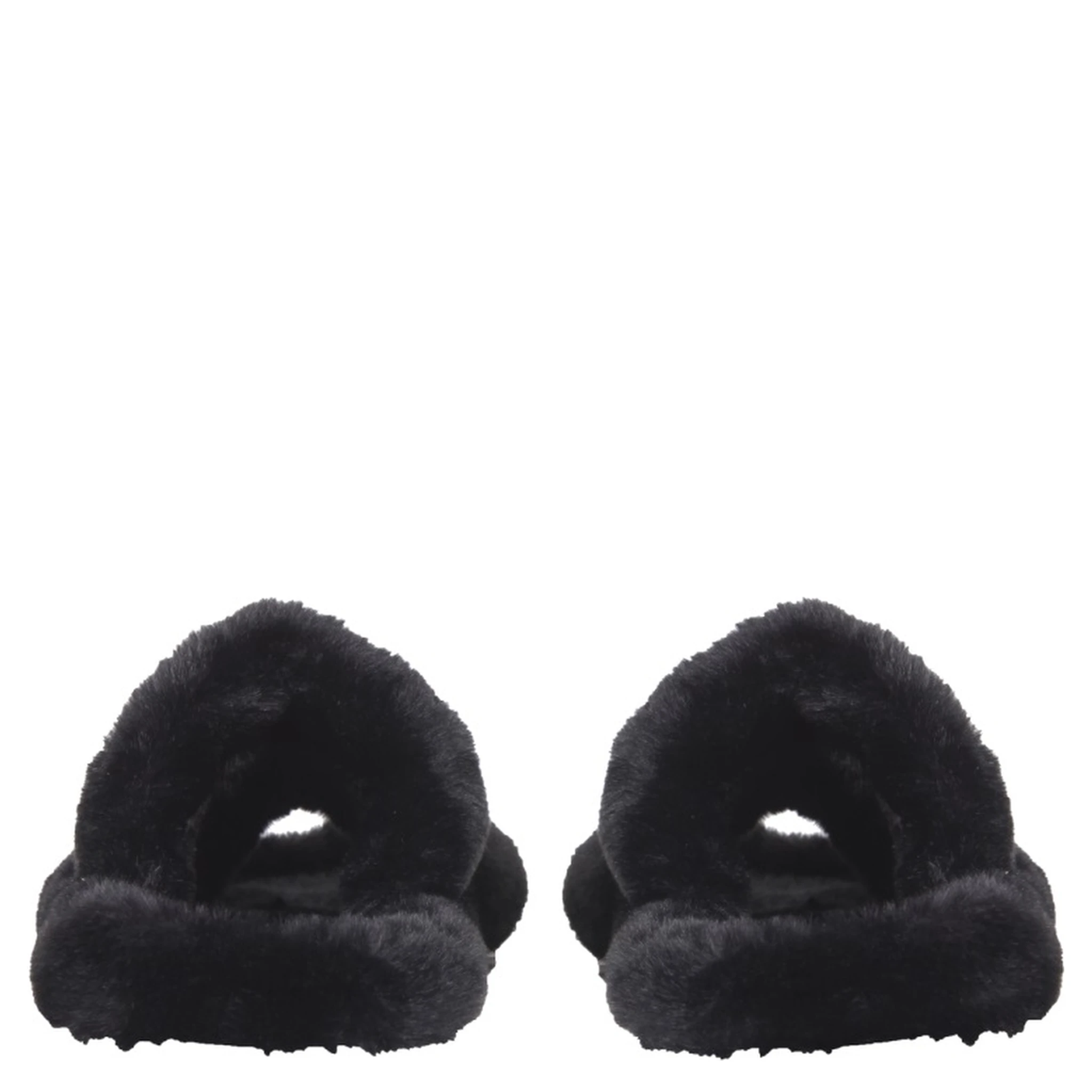 FUR SANDALS