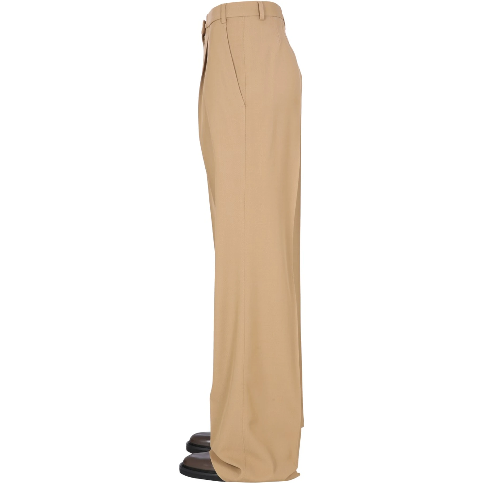 GABARDINE TROUSERS