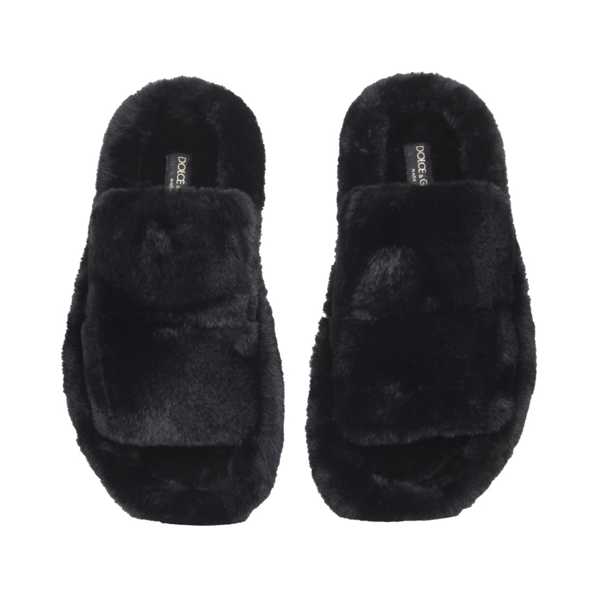 FUR SANDALS