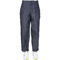 STRAIGHT FIT TROUSERS