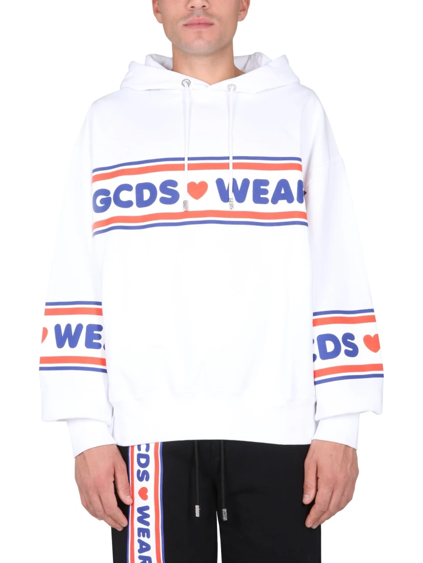 "CUTE TAPE" LOGO SWEATSHIRT